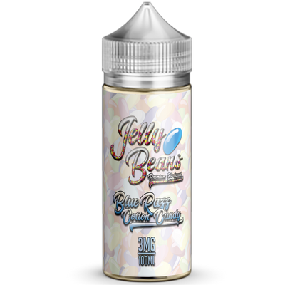 JELLY BEANS - BLUE RAZZ COTTON CANDY (100ML)