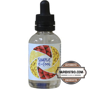 SIMPLE E-COOL - STRAWBERRY PINEAPPLE LEMON (60ML) **