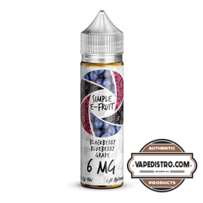 Simple E-Fruit - Blackberry Blueberry Grape (60ml)