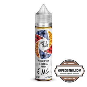 Simple E-Fruit - Strawberry Blueberry Peach (60ml)