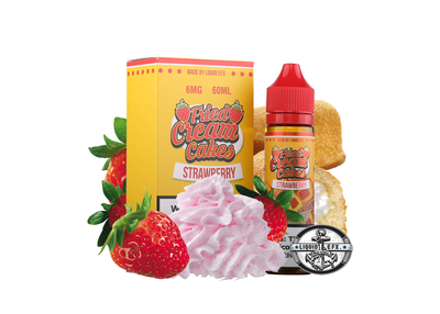 FRIED CREAM CAKES - STRAWBERRY (60ML)